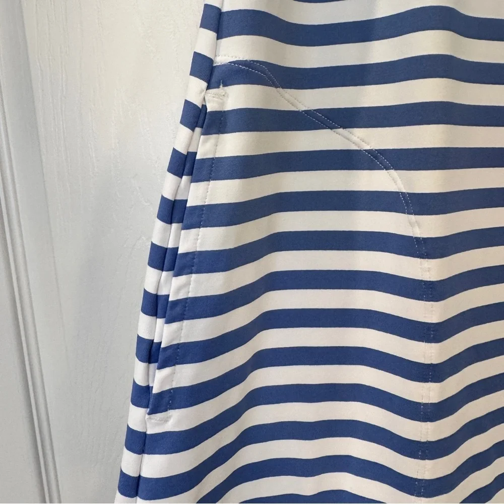 Tommy Bahama Blue and White Striped Swim Coverup Dress - Picture 7 of 11